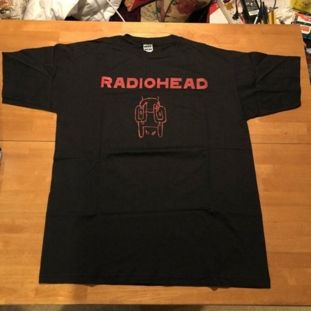 Vintage Radiohead World Tour T Shirt For Man Women 1